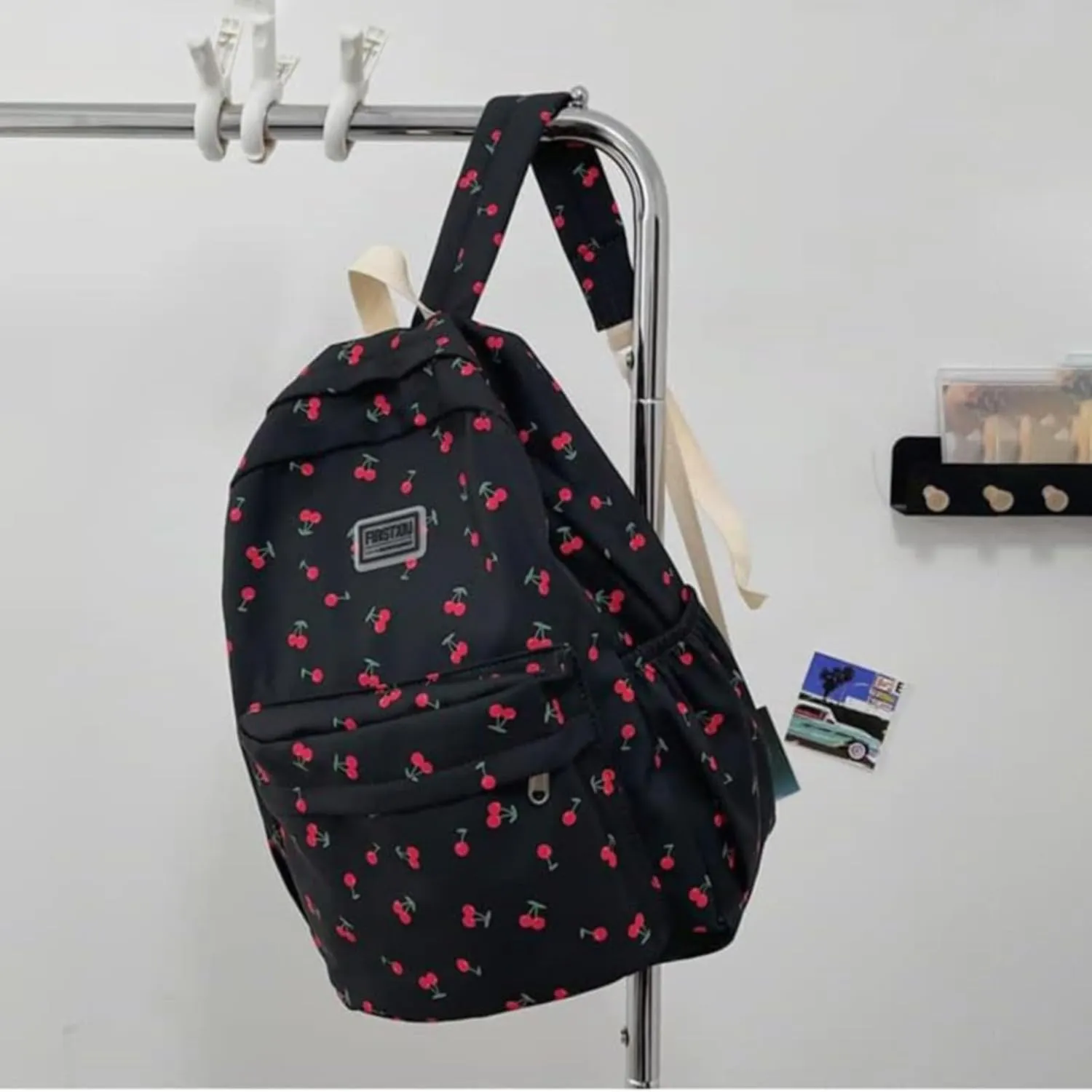 VESNIBA Cherry Backpack Aesthetic Backpack Laptop Travel Casual Handyman Workshop