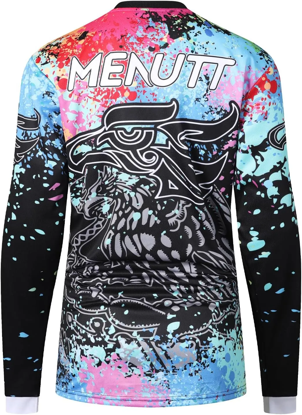 Women Mountain Bike Shirts Long Sleeve Mexico MTB Off-Road Motocross Jersey Quick Dry&Moisture-Wicking