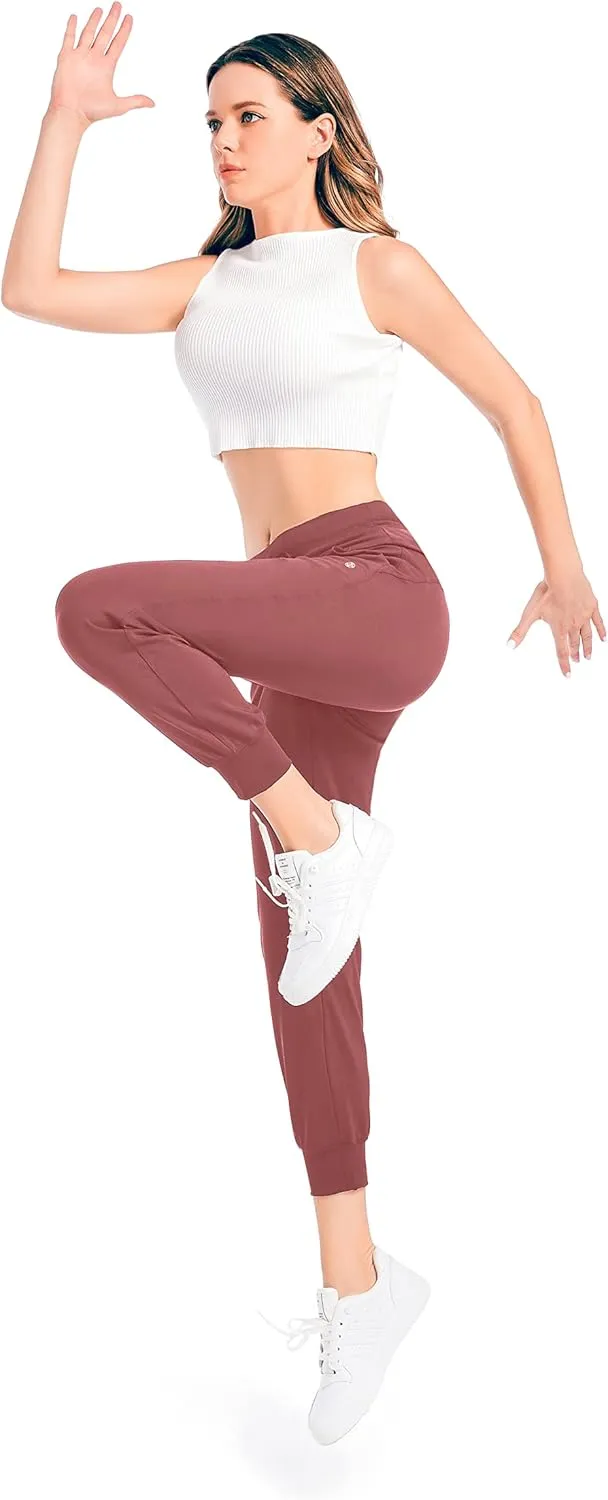 Women's Joggers Pants Lightweight Running Sweatpants with Pockets Athletic Tapered Casual Pants for Workout,Lounge