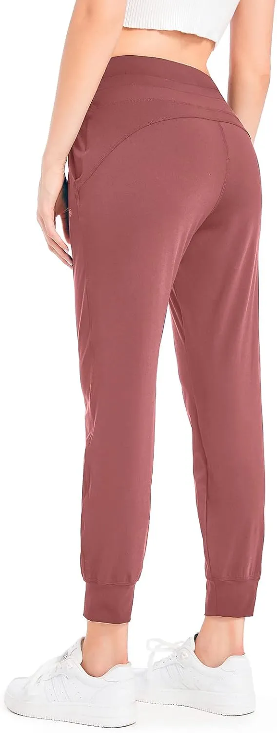 Women's Joggers Pants Lightweight Running Sweatpants with Pockets Athletic Tapered Casual Pants for Workout,Lounge
