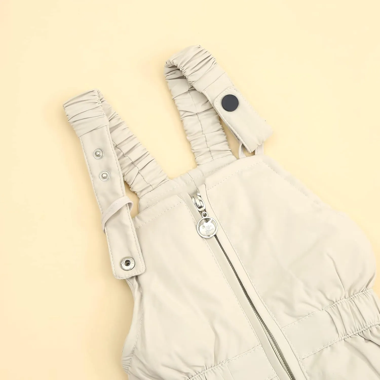 YALLET Baby Girls Boys Snowsuit, Infant Winter Clothes Toddler Kids Winter Warm Hooded Down Jacket Coat   Ski Bib Pants