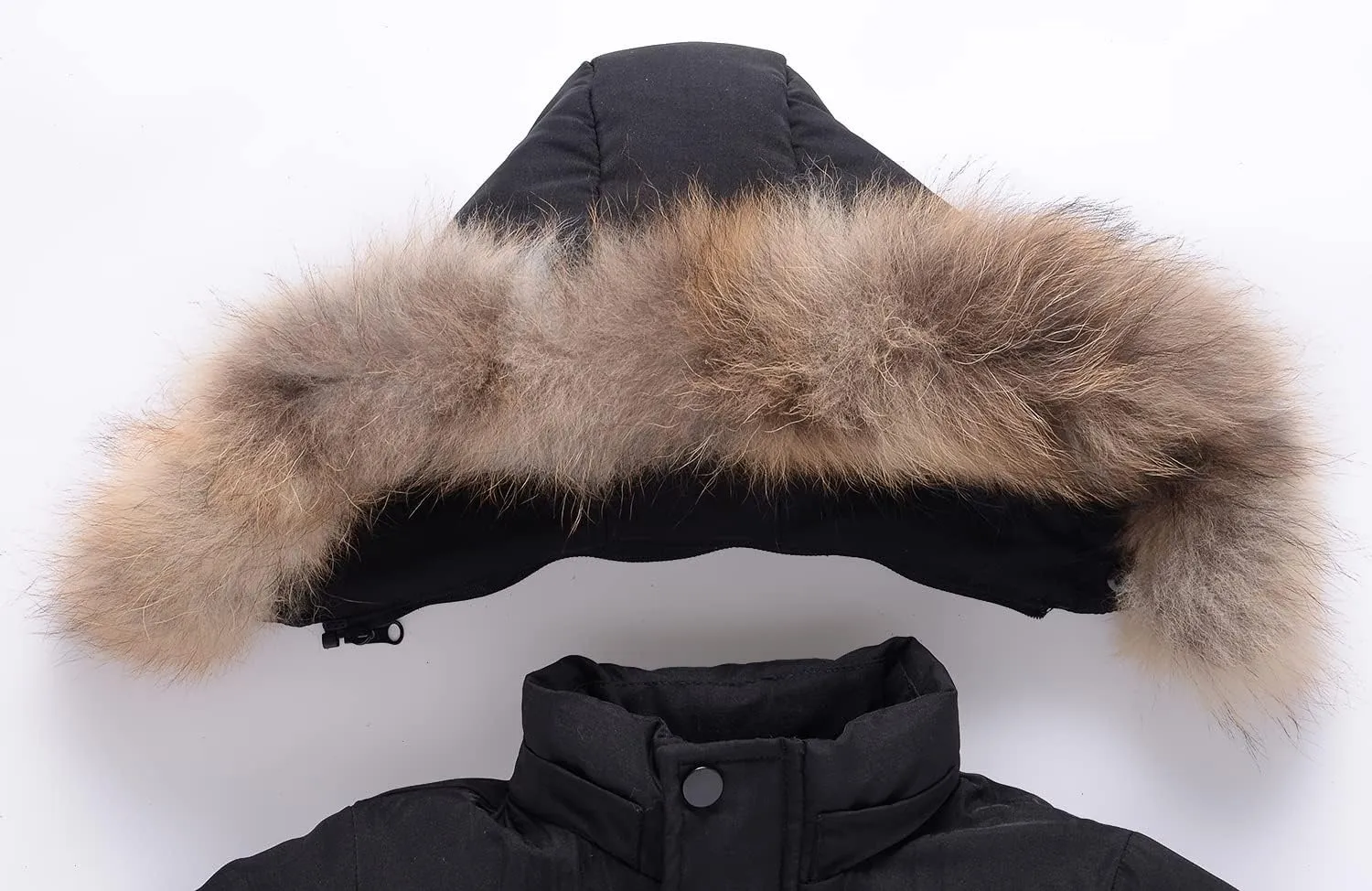 YALLET Baby Girls Boys Snowsuit, Infant Winter Clothes Toddler Kids Winter Warm Hooded Down Jacket Coat   Ski Bib Pants