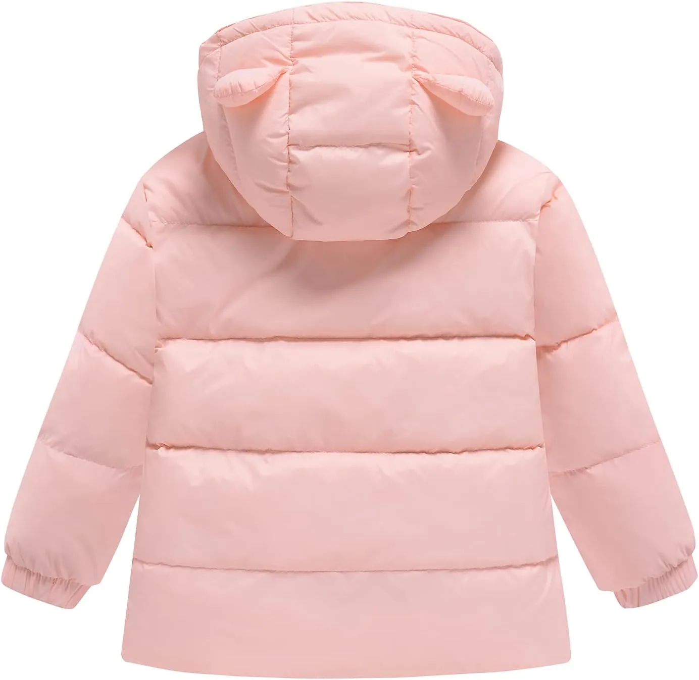 YALLET Baby Girls Boys Snowsuit, Infant Winter Clothes Toddler Kids Winter Warm Hooded Down Jacket Coat   Ski Bib Pants