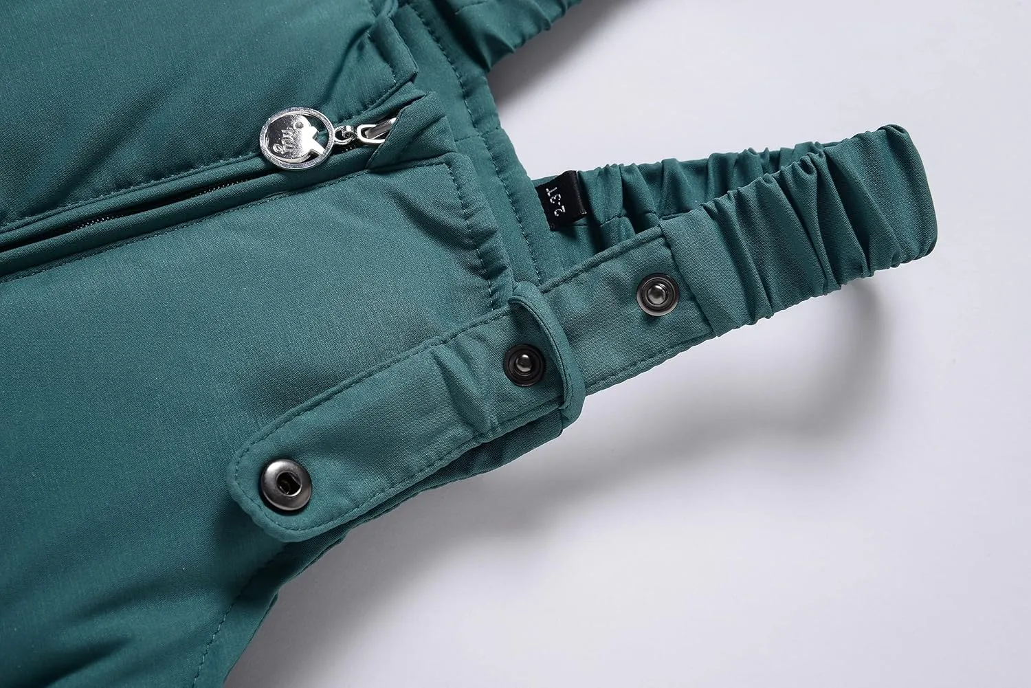 YALLET Baby Girls Boys Snowsuit, Infant Winter Clothes Toddler Kids Winter Warm Hooded Down Jacket Coat   Ski Bib Pants