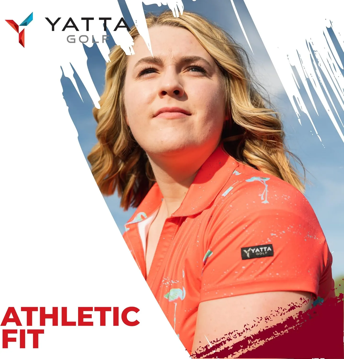 YATTA GOLF Premium Golf Polo Shirts for Women - Lightweight, Quick Dry, Wrinkle Resistant & Moisture Wicking Polo