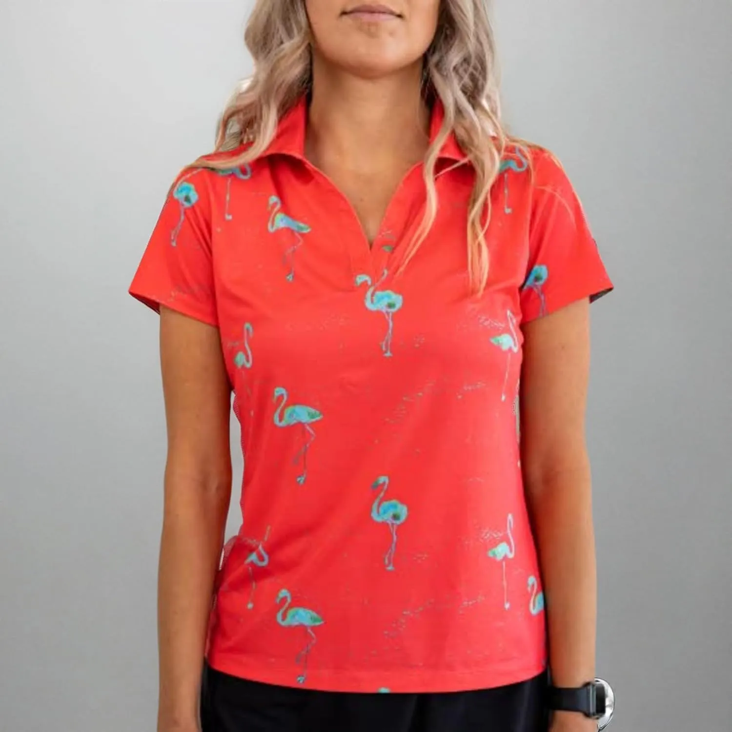 YATTA GOLF Premium Golf Polo Shirts for Women - Lightweight, Quick Dry, Wrinkle Resistant & Moisture Wicking Polo