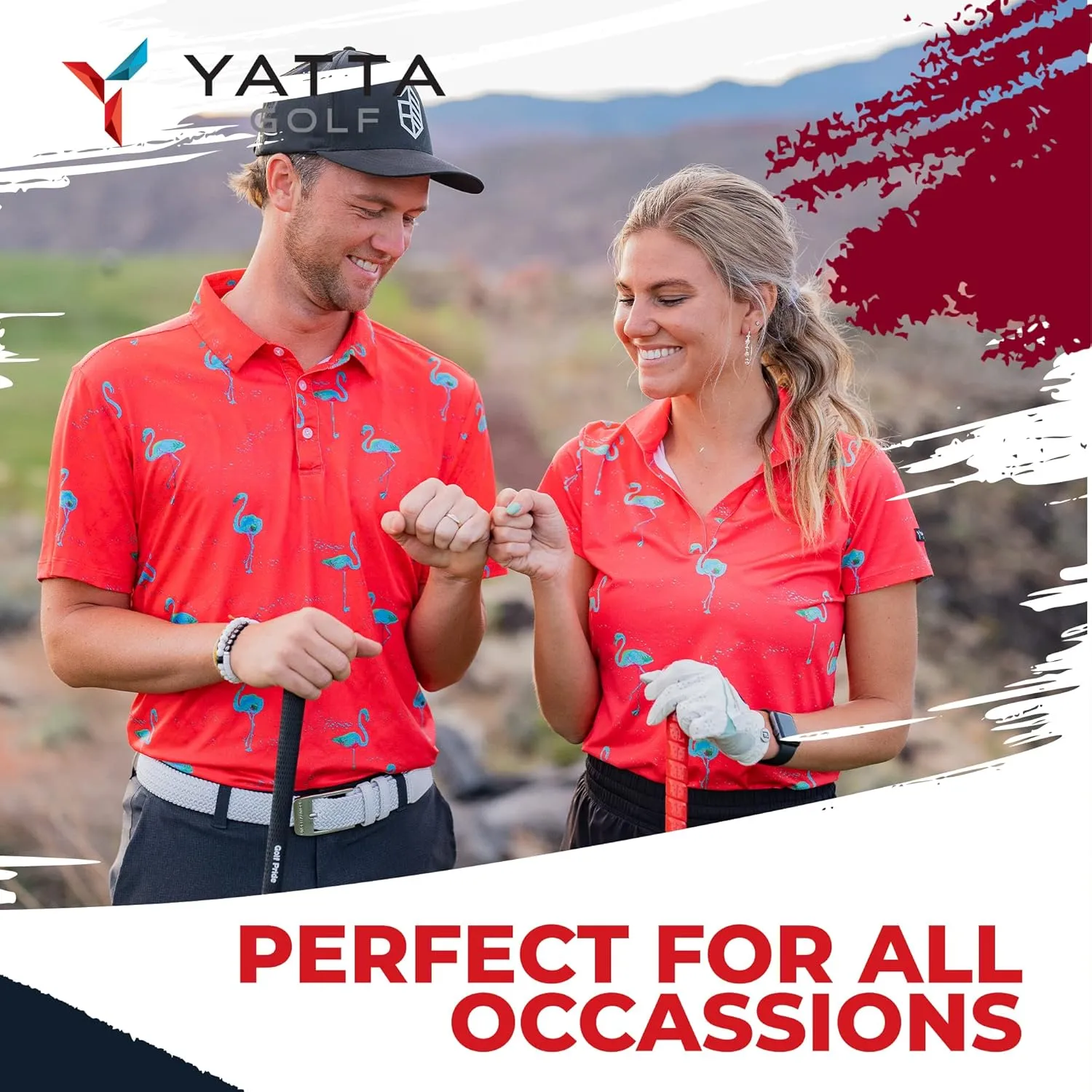 YATTA GOLF Premium Golf Polo Shirts for Women - Lightweight, Quick Dry, Wrinkle Resistant & Moisture Wicking Polo
